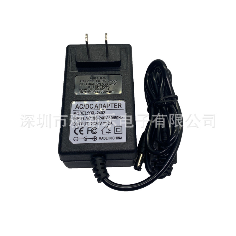 High-quality 24V2A power adapter from the manufacturer, LED water mercury light strip, water purifier, water dispenser, nail art light, sufficient power supply pic 4