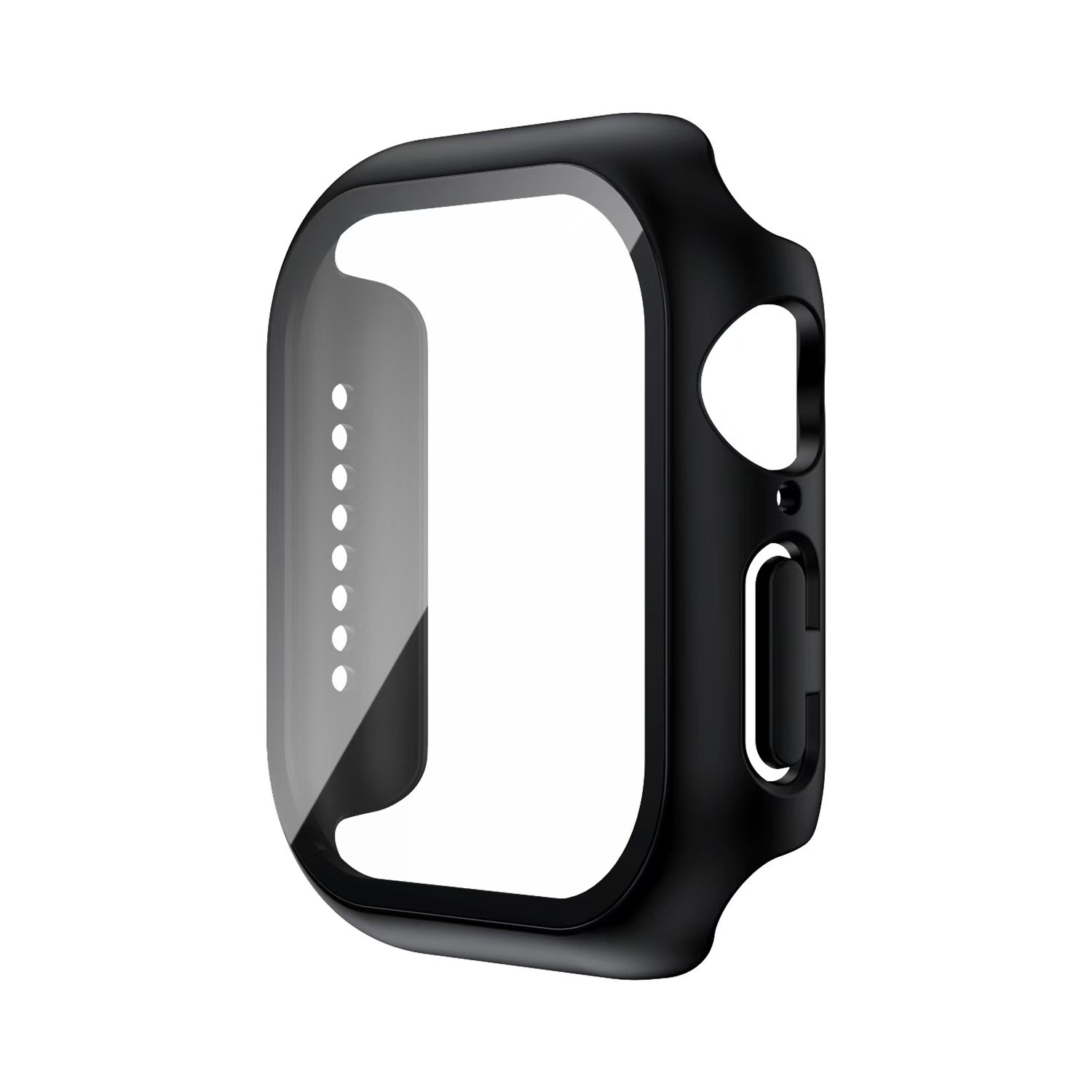 苹果手表保护壳适用iwatch s10手表壳防摔PC喷油钢化膜s9壳膜一体详情13