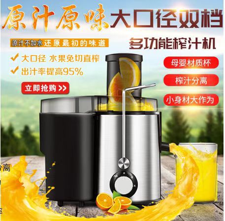 跨境原汁机 水果榨汁机 果蔬榨汁渣水分离原汁机 源头现货供应详情2