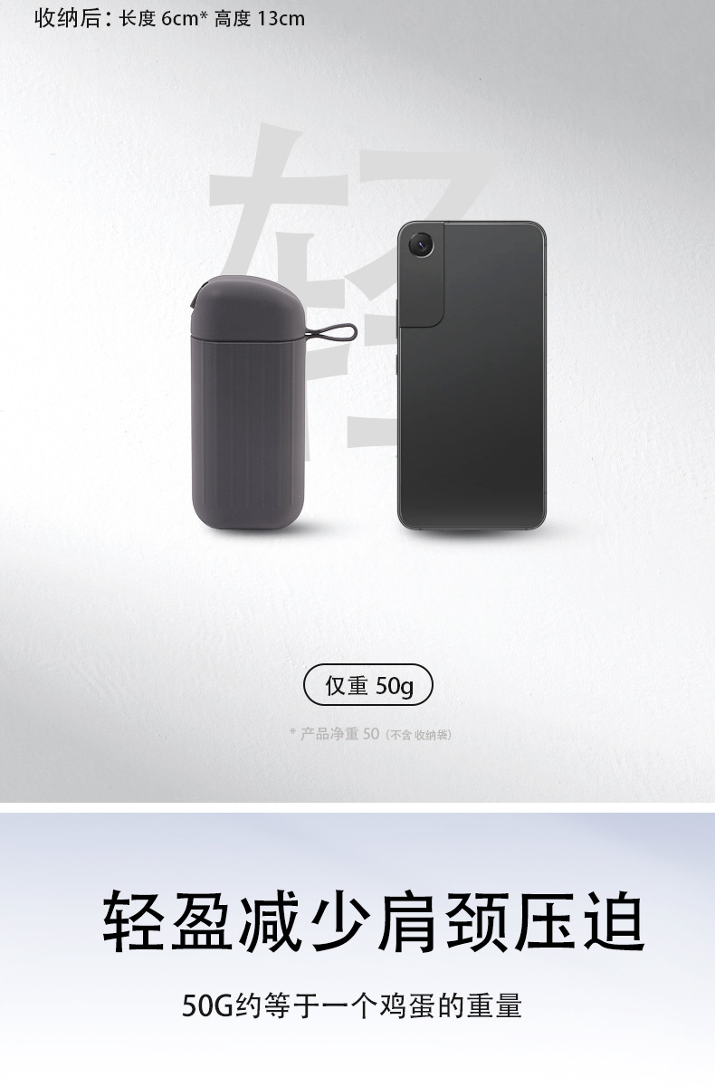 Outdoor inflatable U-shaped pillow, foldable inflatable neck support, compression inflatable high-speed rail and aircraft air neck pillow pic 3