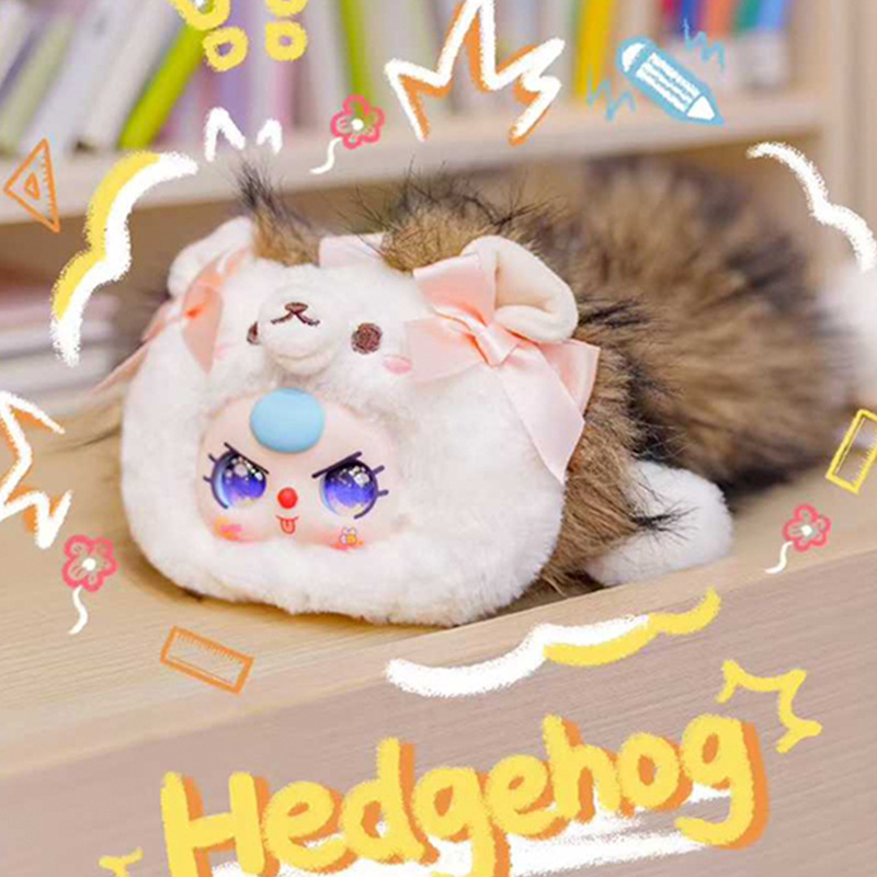 娃三岁-笔袋毛绒盲盒 卡通潮玩毛绒盲盒礼物 公仔背包礼物批发详情16