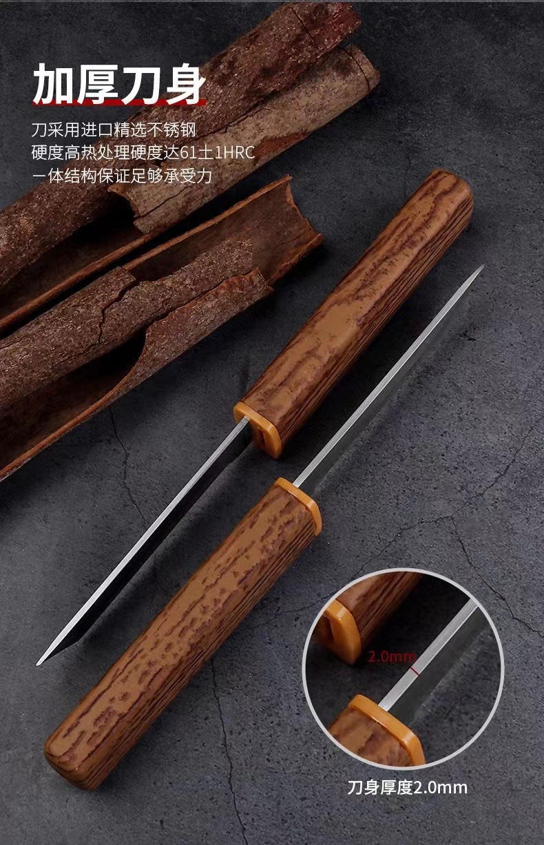 鸳鸯双刀现货网红刀具户外刀锋利水果刀瓜果刀拆快递小刀龙凤双刀详情6