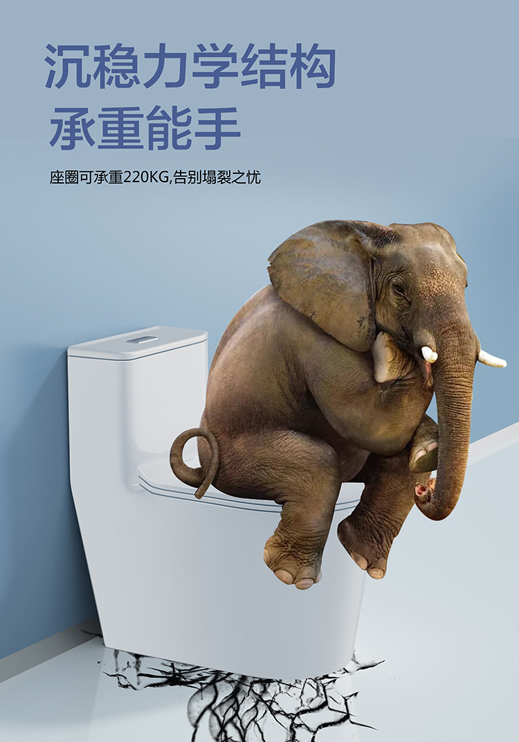 8128防溅水冻裂卫浴家用抽水马桶座便器洁具批发酒店工程坐便器详情21