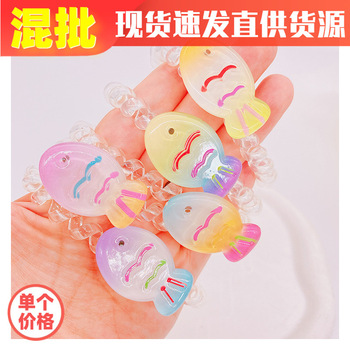 义乌地摊头发饰品2元文具店批发网红女宽边镶钻高颅顶发箍头箍G21详情11