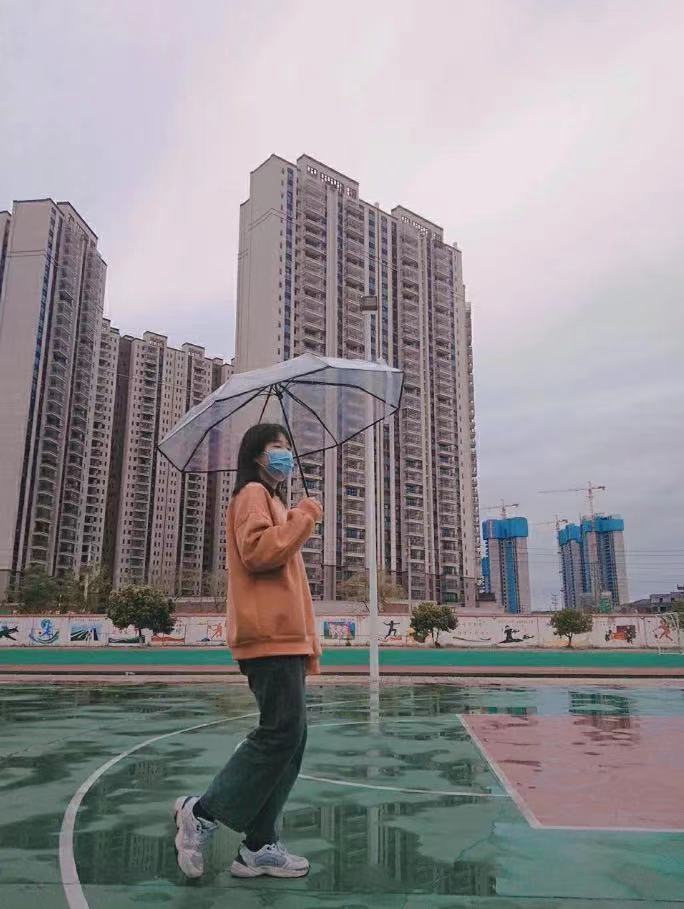 韩系透明雨伞折叠伞全自动ins系列男女款三折伞小清新加厚加固无详情8