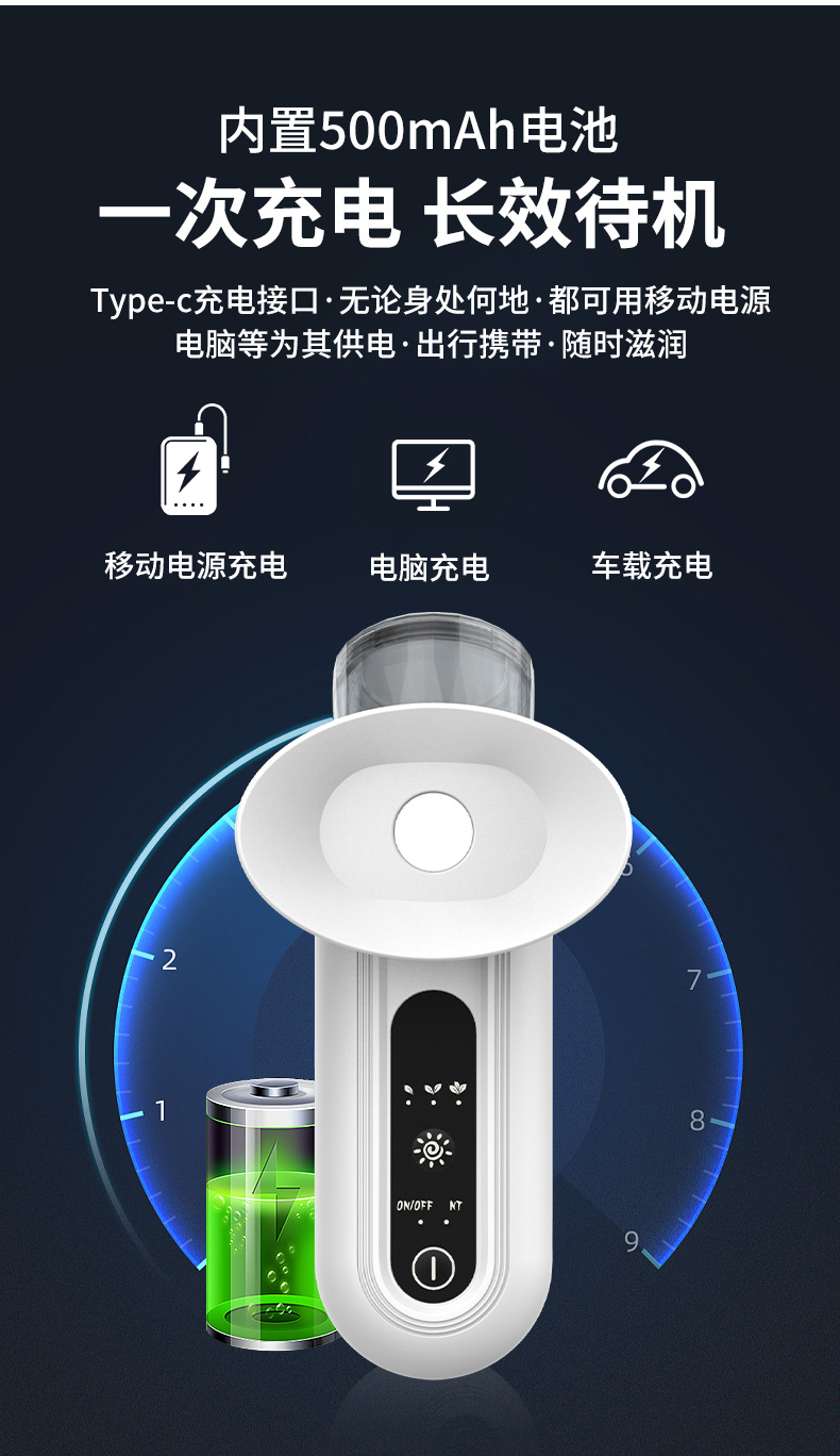 跨境款润眼仪便携式电动雾化洗眼喷雾保湿热敷护眼喷雾仪洗眼仪详情11