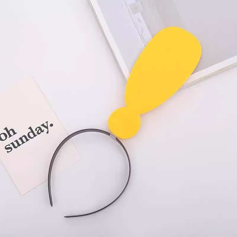 Cute, creative, funny, anti-get lost arrow-shaped headband, eye-catching question mark, exclamation, horn headband, hairpin, concert headwear pic 9