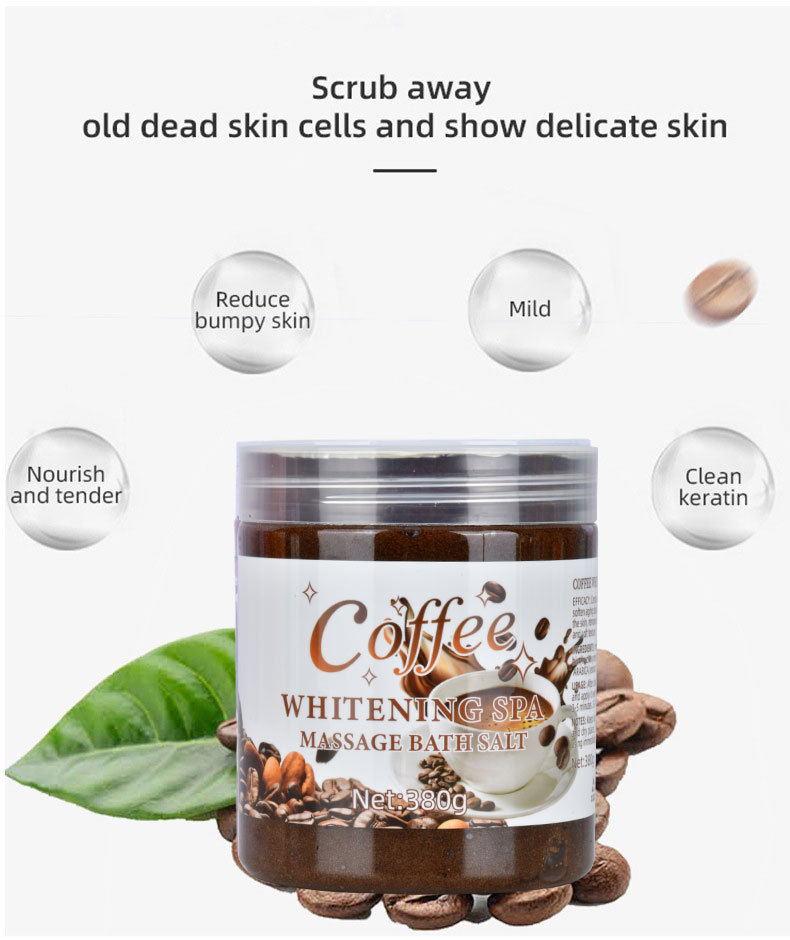 跨境Coffee阿拉比卡咖啡全身去角质留香磨砂膏盐ScrubShowerBath详情4