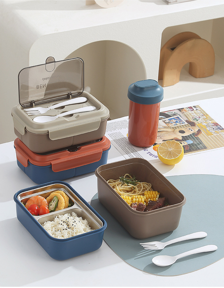 304 stainless steel pp lunch box with compartments for light food convenience boxes pic 11