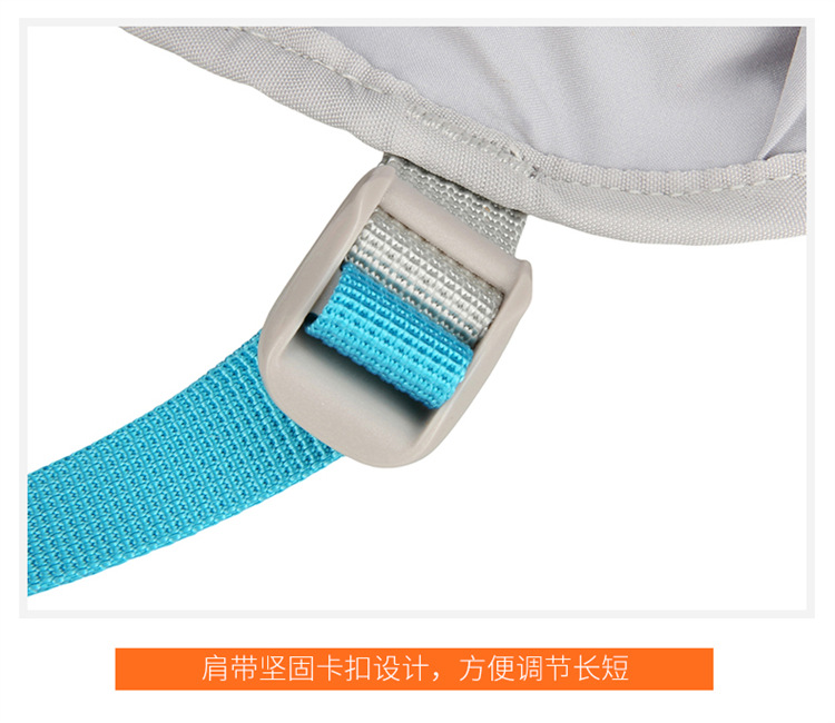 新款多功能尼龙跑步背包 安全反光运动背包水袋背包 骑行包详情39