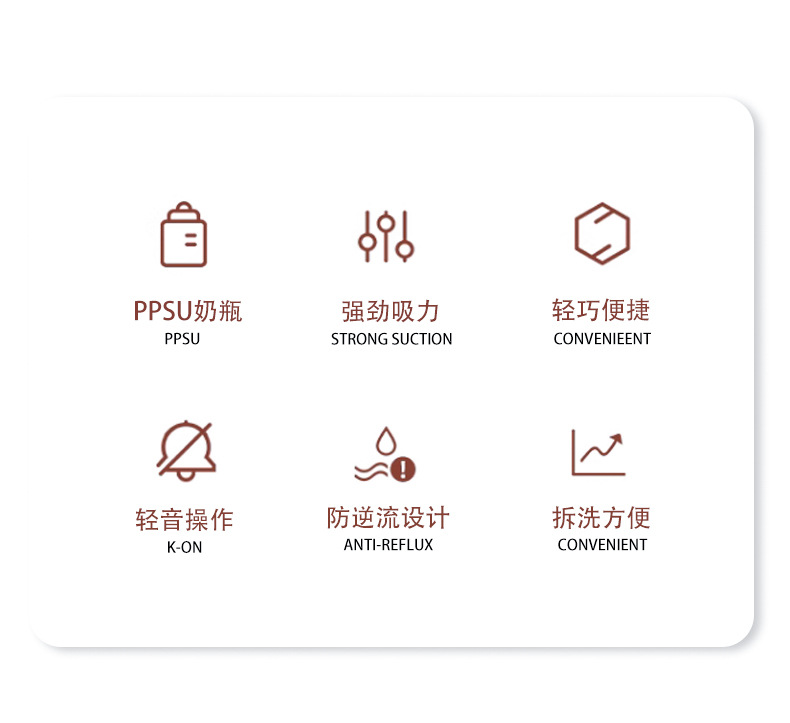 厂家直销吸奶器手动大吸力无痛挤奶孕妇产后吸乳器静音挤奶非电动详情3