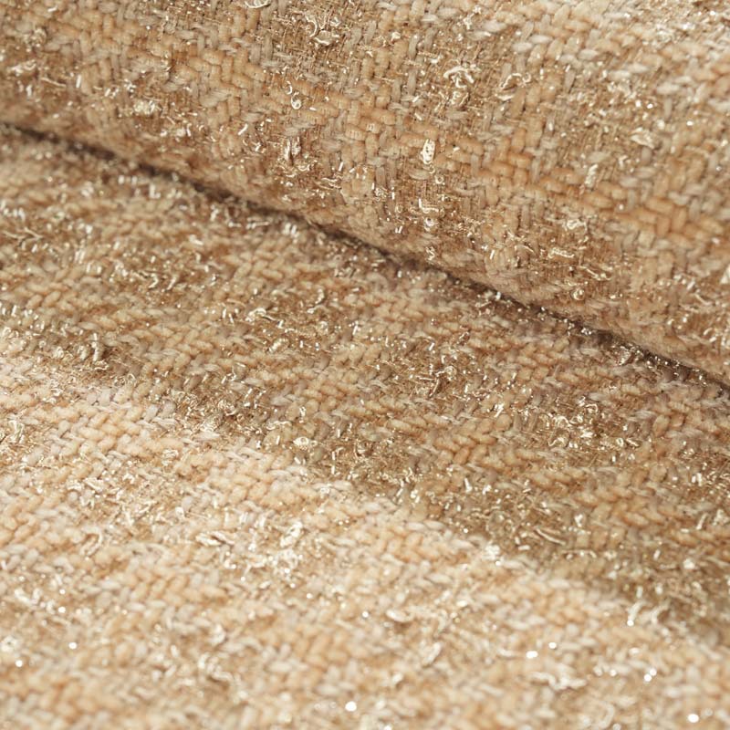 Mokas wool blend fragrant fabric, thick woven fabric, brown coat, fashion hat fabric for autumn and winter pic 6