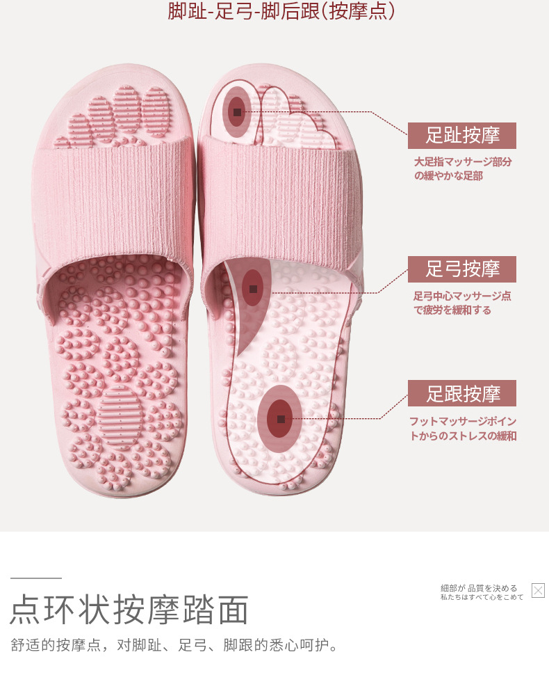 按摩拖鞋男士家居2025新款外穿防滑透气脚底穴位足疗足底凉拖男夏详情6
