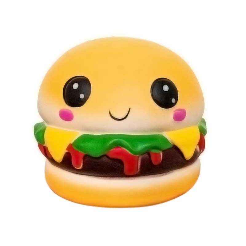 squishy Slow Rebound PU foam toy simulation sandwich cookie food model display prop, stress-relieving and educational pic 8