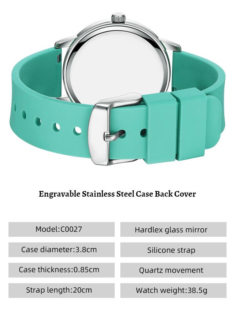 IBSO Nurse quartz watch with silicone strap, luminous, waterproof, large digital, a best-selling cross-border e-commerce product pic 2