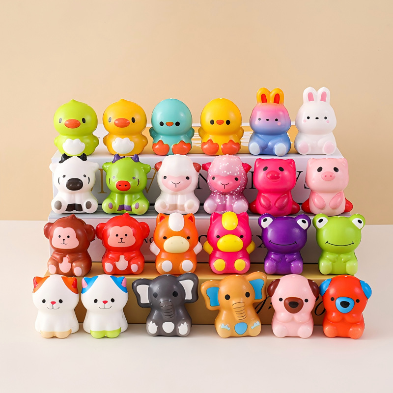 新品小号猫爪卡皮巴拉冰淇淋六角龙玩具桌面摆件详情4