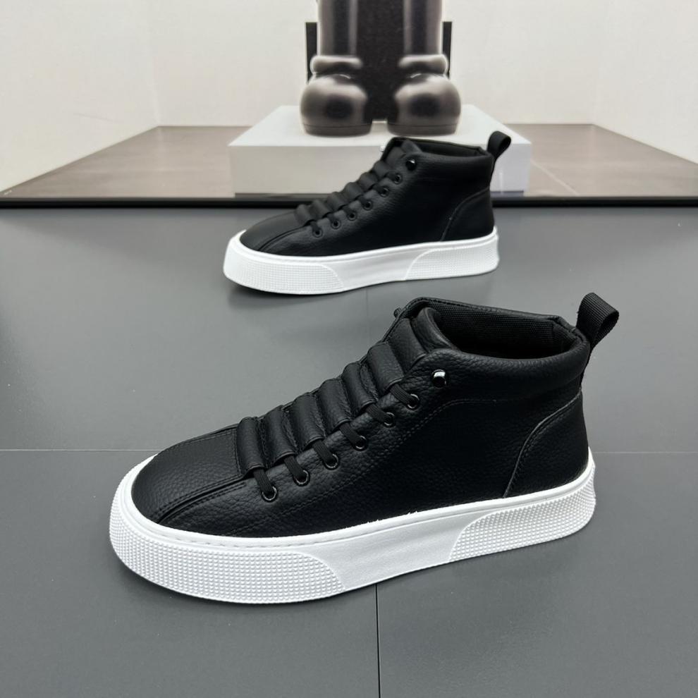 男鞋2025秋季高帮休闲鞋韩版潮流百搭耐磨一脚蹬运动板鞋高档承胜详情19