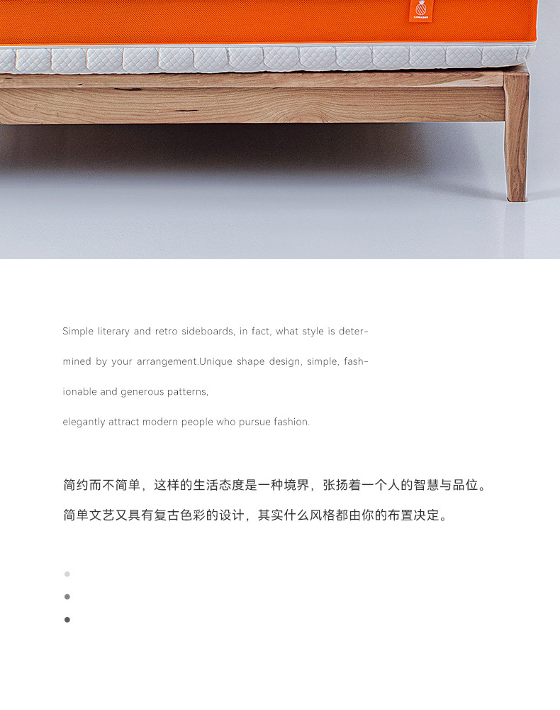 Original manufacturer memory foam mattress, five-star hotel three-zone independent spring soft and hard pad Simmons mattress pic 3