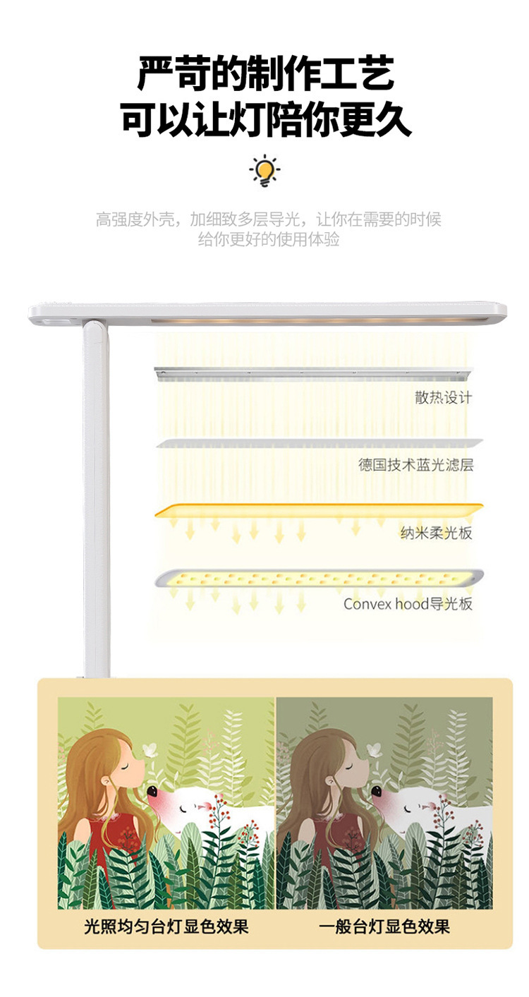 台灯LED护眼触摸调光书桌学生宿舍充电学习儿童卧室床头礼品台灯详情13