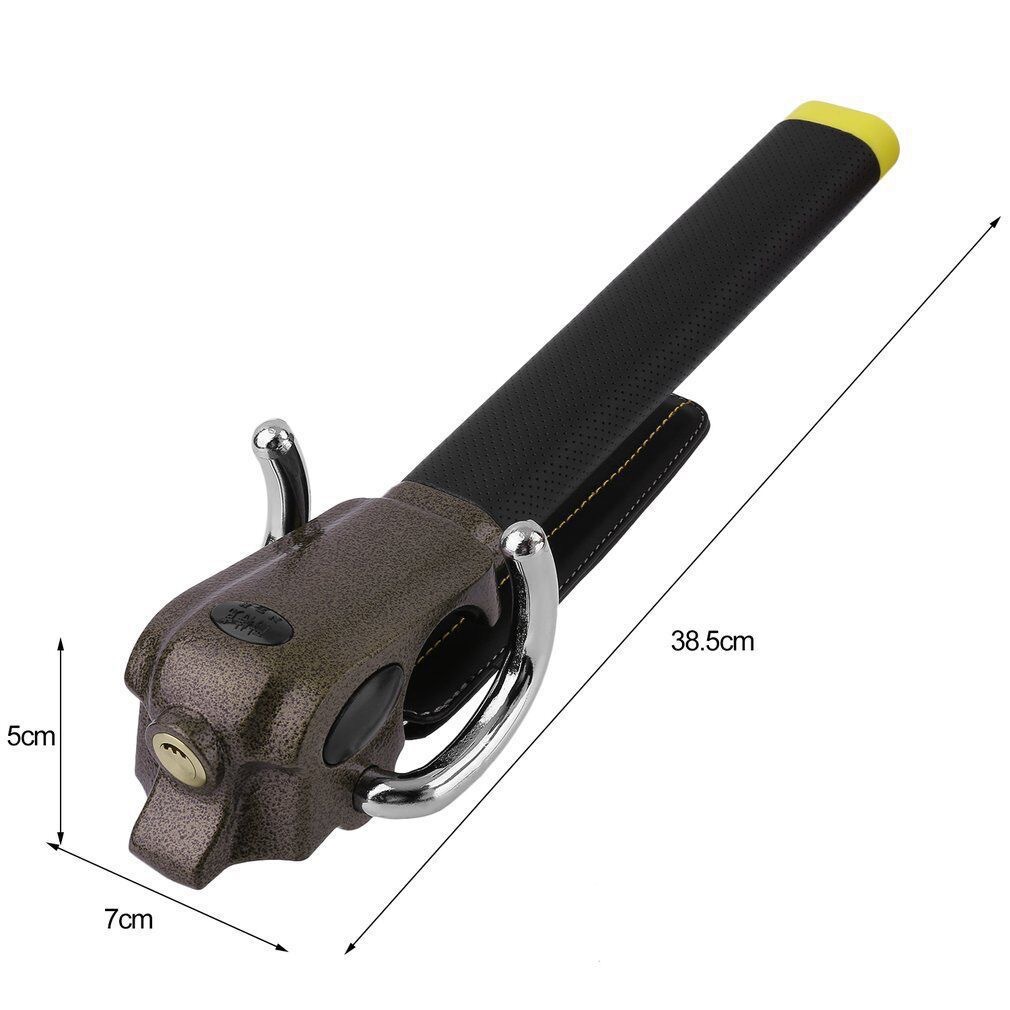 Car steering wheel lock, car safety lock, CE certified, Amazon pic 3
