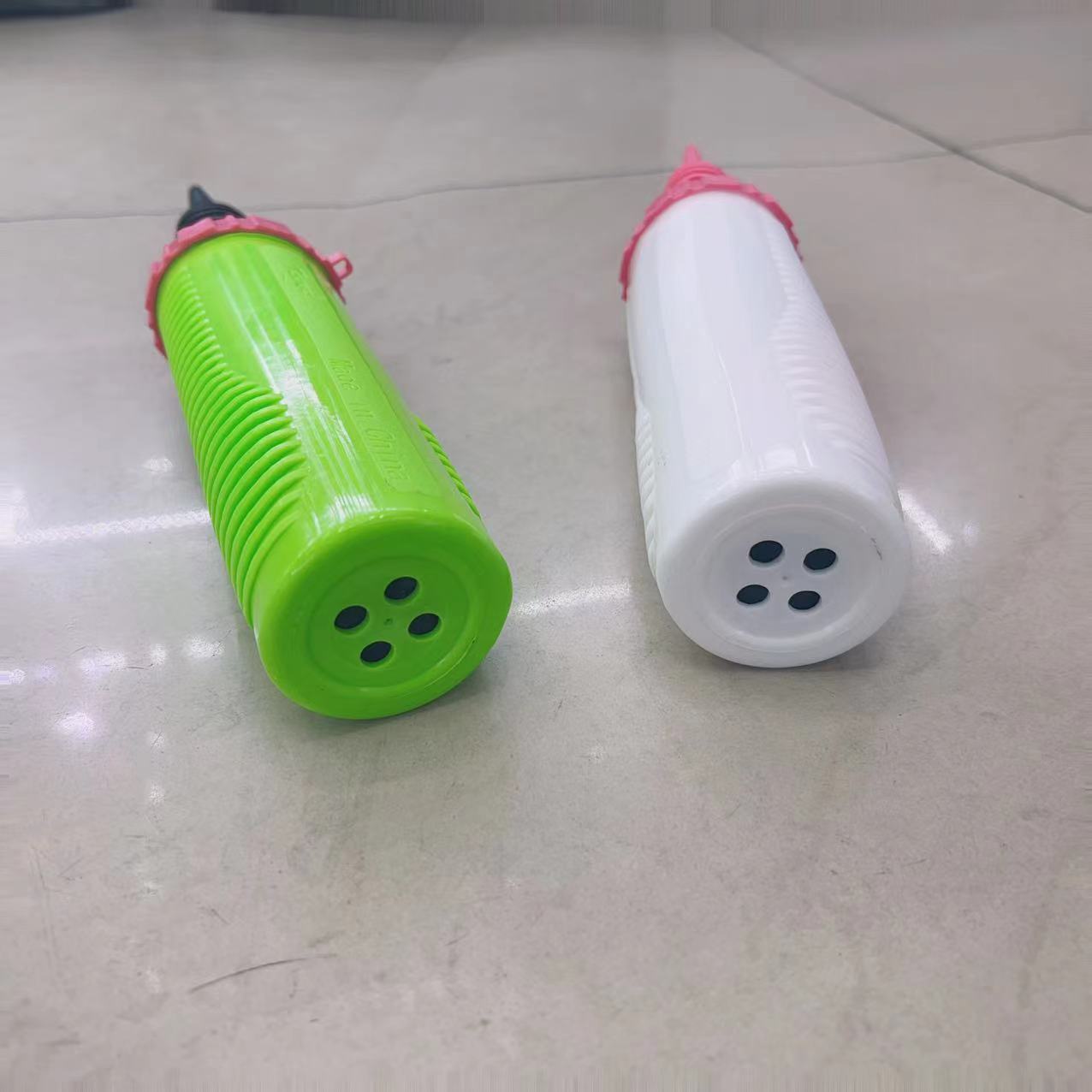 气球手推蓝色打气筒 优质游泳圈打气筒便携式充气筒 手动塑料气筒详情4
