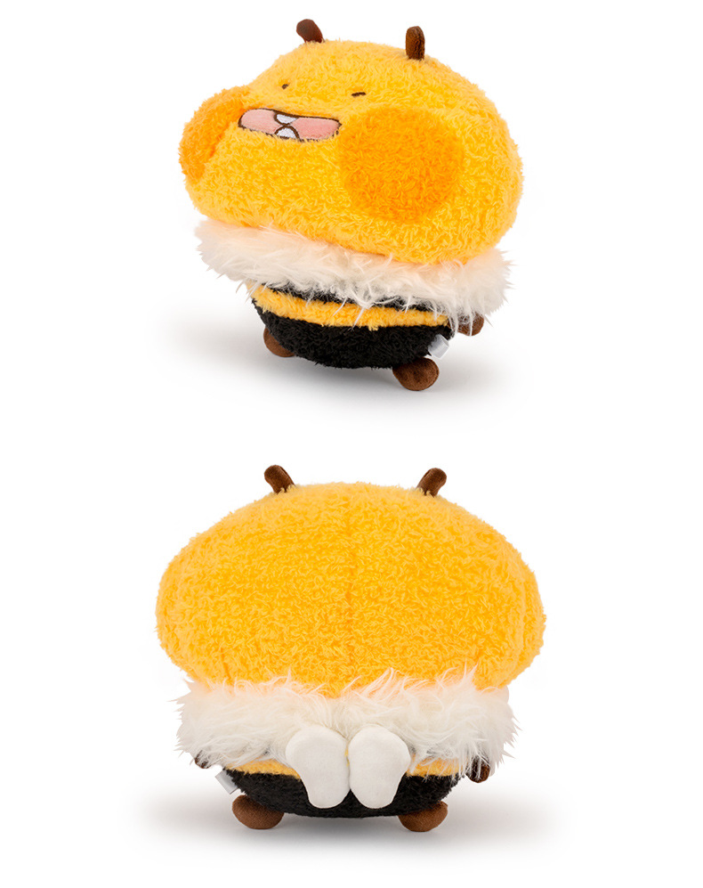 多爱正版晚安蜜蜜毛绒玩具小蜜蜂卡通公仔床头布娃娃爪机玩偶批发详情8