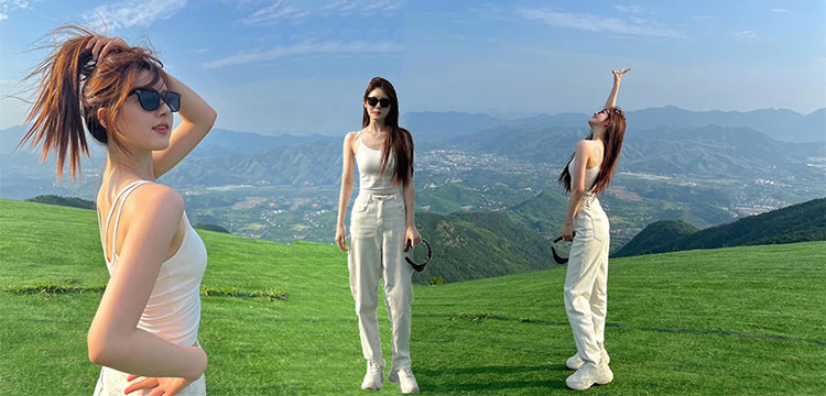 赵露思同款白色吊带背心女夏季薄款外穿内搭带胸垫一体式打底上衣详情3