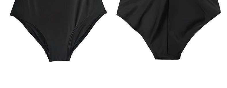 The 2025 new one-piece swimsuit hides the flesh and makes one look slimmer. The chest gathers a sense of sophistication. Backless one-piece triangular swimsuit for women -125127 pic 17