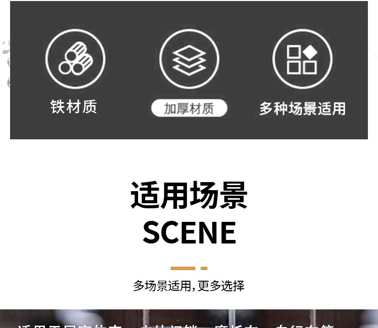 链条锁防盗链子锁防剪铁链锁三轮车自行车摩托车锁电瓶车链条挂锁详情4