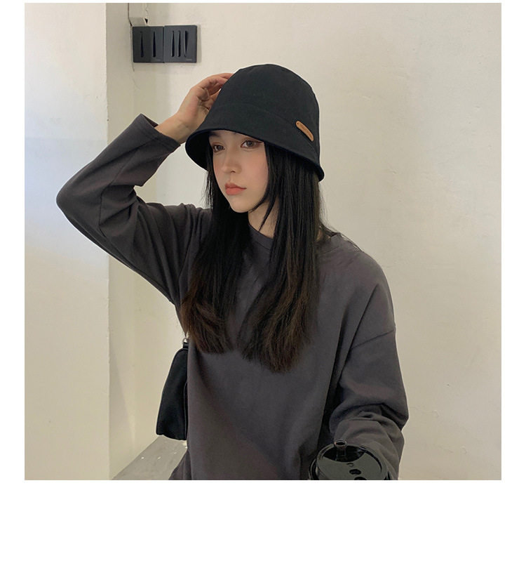 韩版新款女士渔夫帽 夏季出游防晒大头围遮阳帽 时尚防晒UV帽子 成人帽批发款式多样详情3