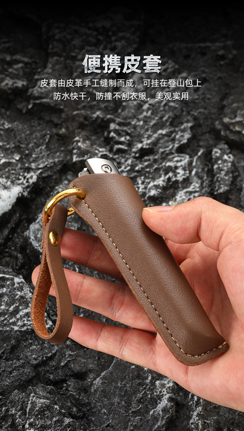 A must-have Damask pattern folding knife for outdoor camping. Made of high-hardness stainless steel, it features a quick-opening design, is compact and portable, and is a versatile and practical folding knife pic 9