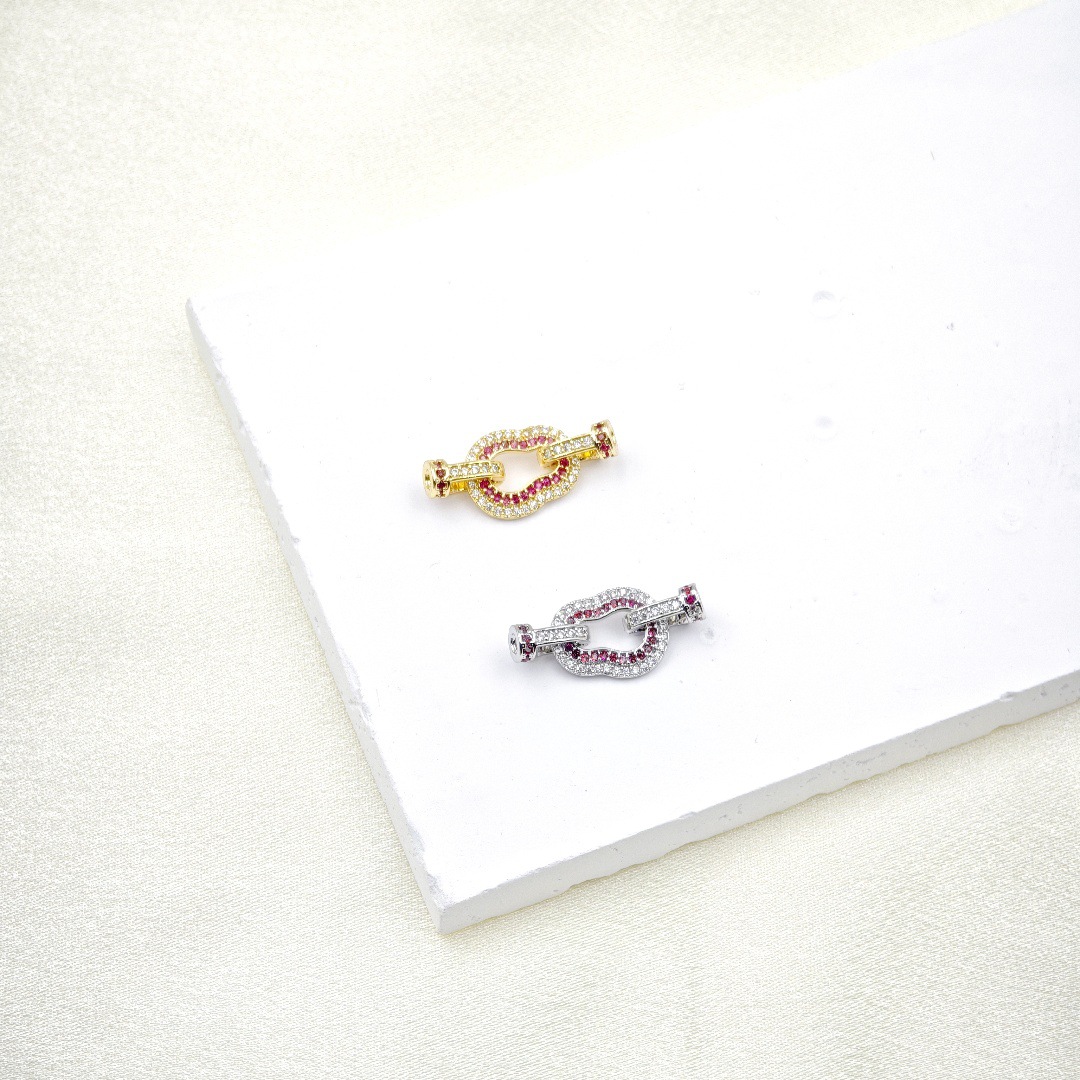 DIY jewelry: Gold-plated gourd, pearl necklace, buckle, universal buckle, connecting buckle, handmade sweater chain button pic 7