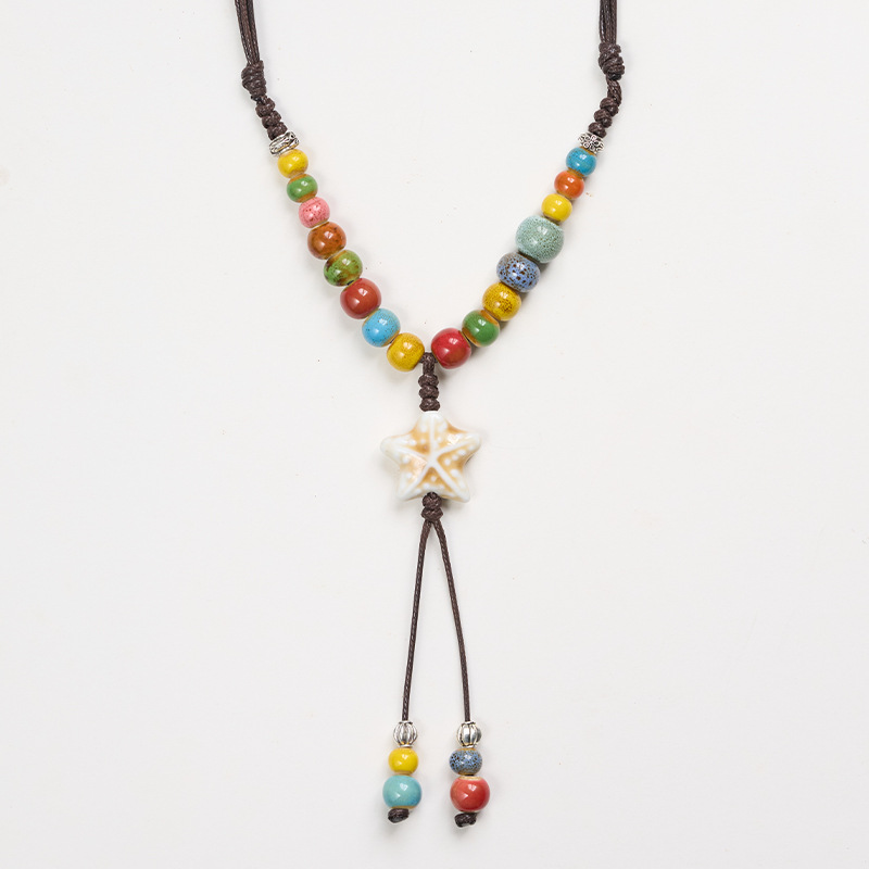 景德镇陶瓷项链饰品批发项链百搭高级感女生文艺新中式礼物首饰详情8