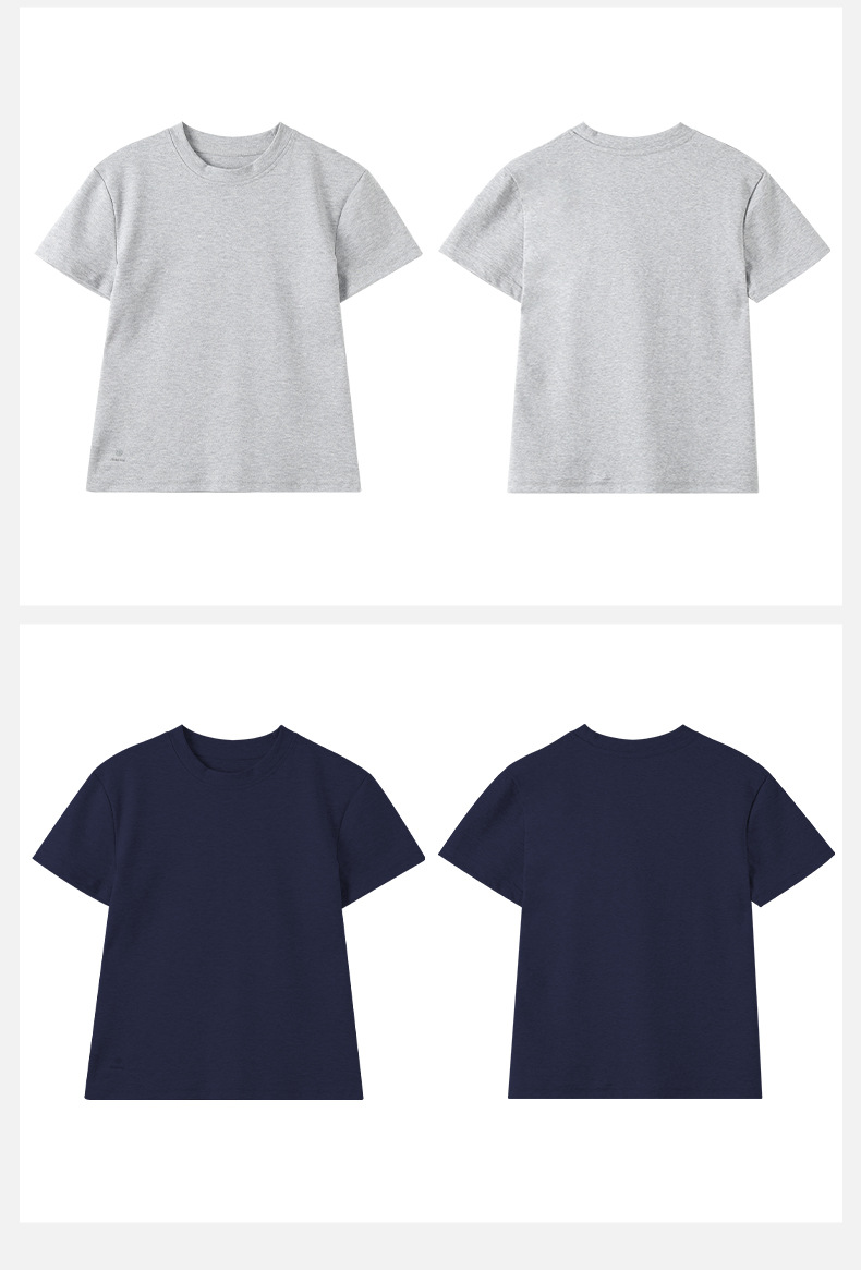 灰色宽松短袖T恤打底衫女款夏季爆款2025新款高级感百搭显瘦上衣详情12