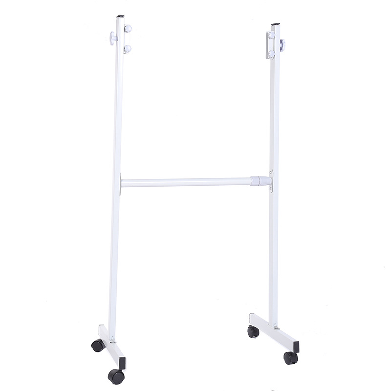 G Manufacturer directly supplies whiteboard racks, single-bar black and white board brackets, telescopic universal mobile office display racks pic 8