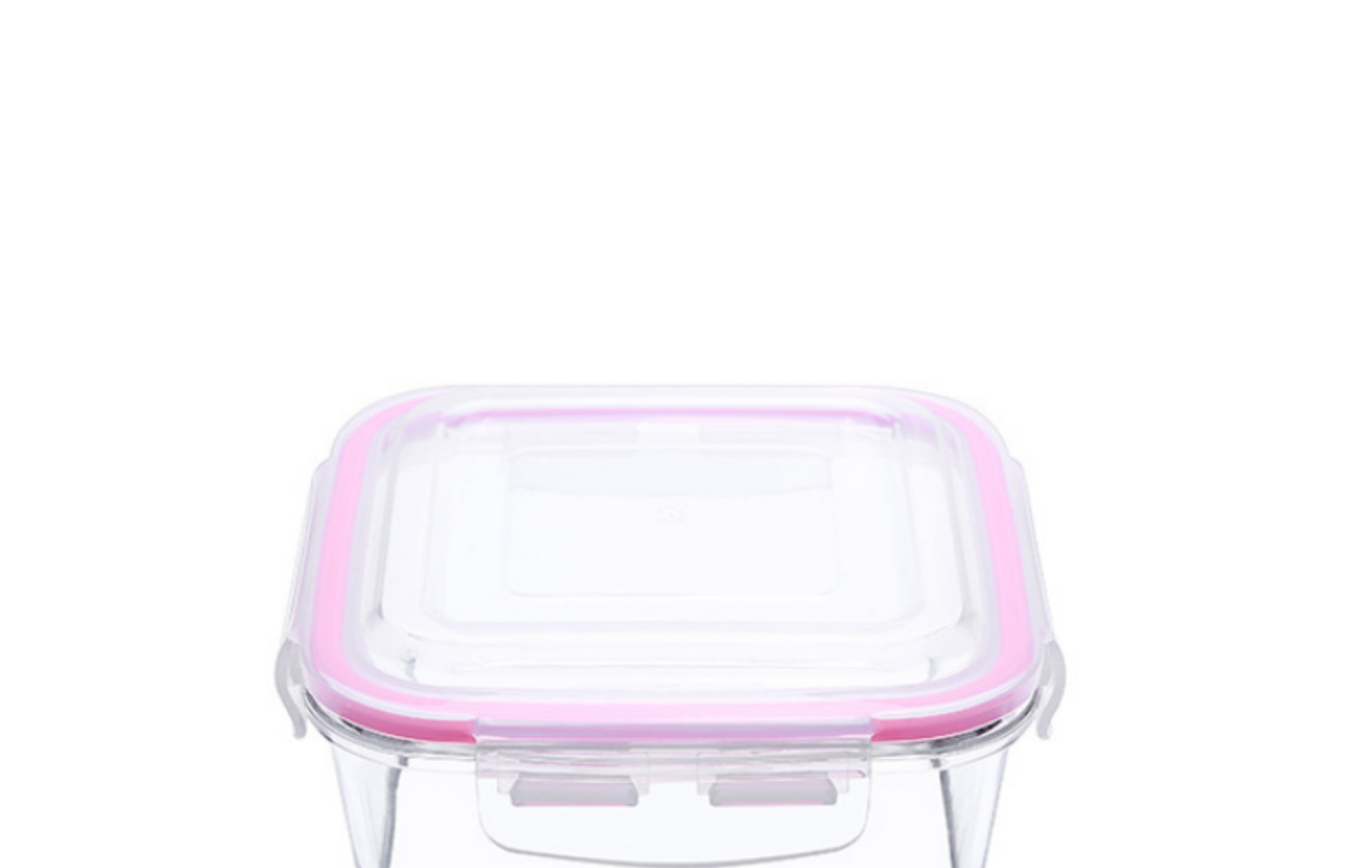 批发现货方形矩形玻璃饭盒上班族便当餐盒分隔微波炉餐具精美包装详情19