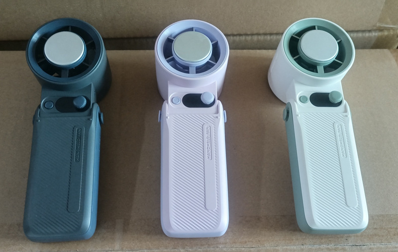 2025冰敷手持风扇办公户外便携式usb数显制冷高速暴力涡轮小风扇详情3