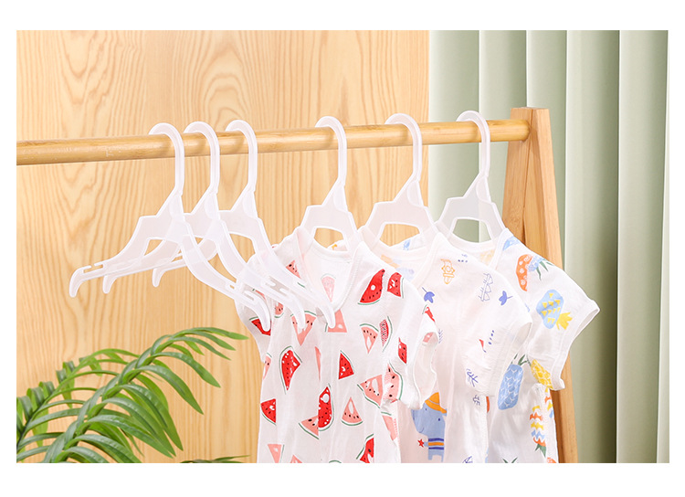 Plastic export children's clothes hangers supply clothes hanger clothing factory hanging export plastic clothes hanger wholesale clothing store pic 11