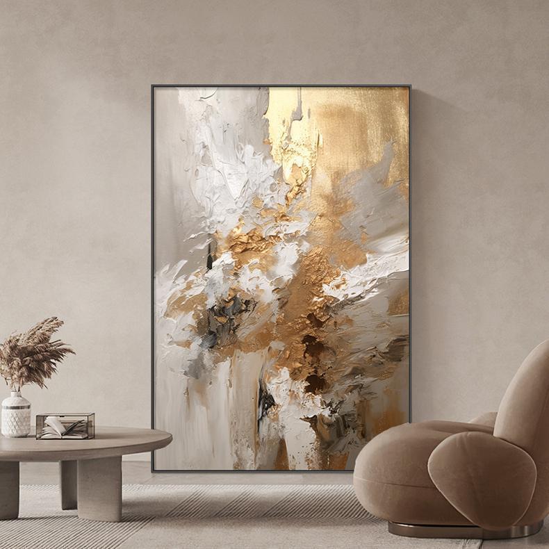 星空客厅装饰画抽象轻奢玄关画餐厅壁画落地画沙发背景墙墙面挂画详情15