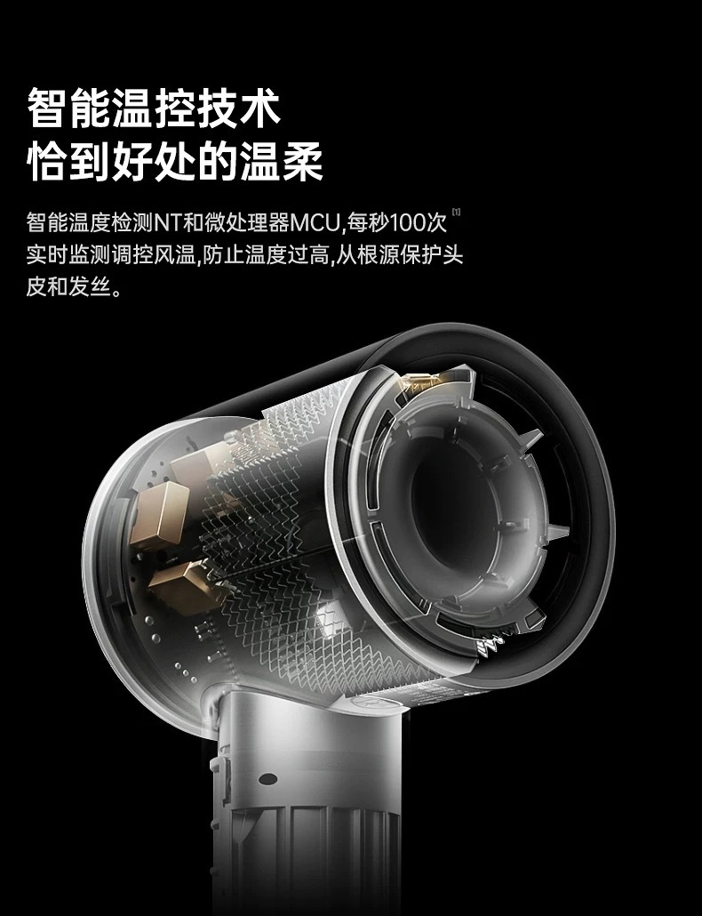 华强北某森同款大风力电吹风机负离子护发大功率速干风筒详情15