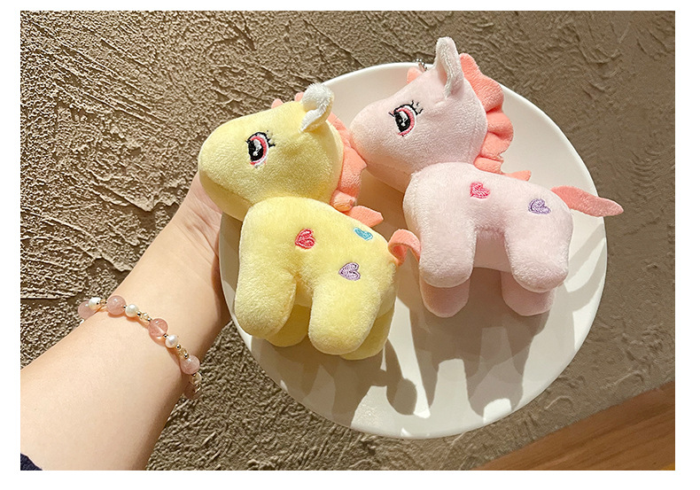 跨境独角兽毛绒挂件小玩偶公仔可爱毛绒玩具婚礼抛洒娃娃批货便宜详情12