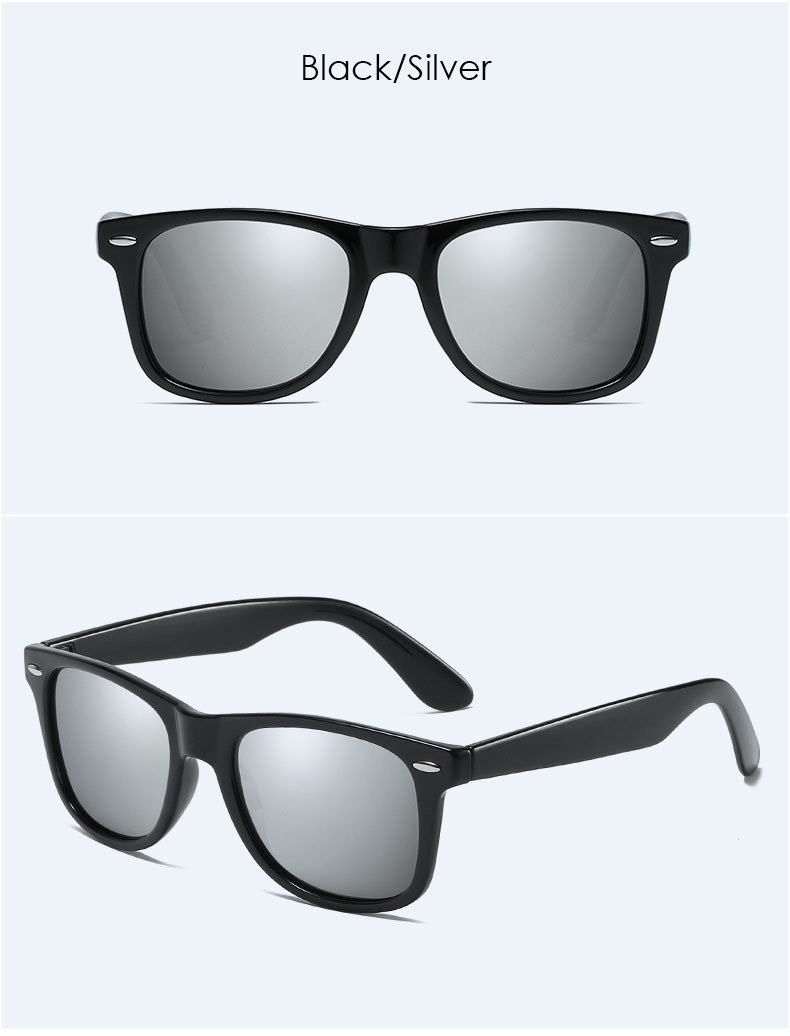 男女款偏光太阳镜 米钉款炫彩驾驶墨镜 2140复古增亮变色偏光眼镜详情19