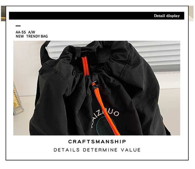 Wholesale and customization of large-capacity, simple and versatile backpacks for women, fashionable and lightweight travel bags for sports women pic 3