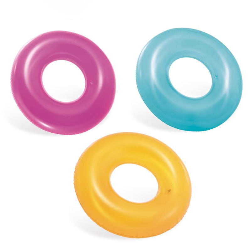 Transparent internet-famous swimming rings for adults and children, sequined swimming rings for both men and women, armpit rings, floating life-saving rings on water pic 9
