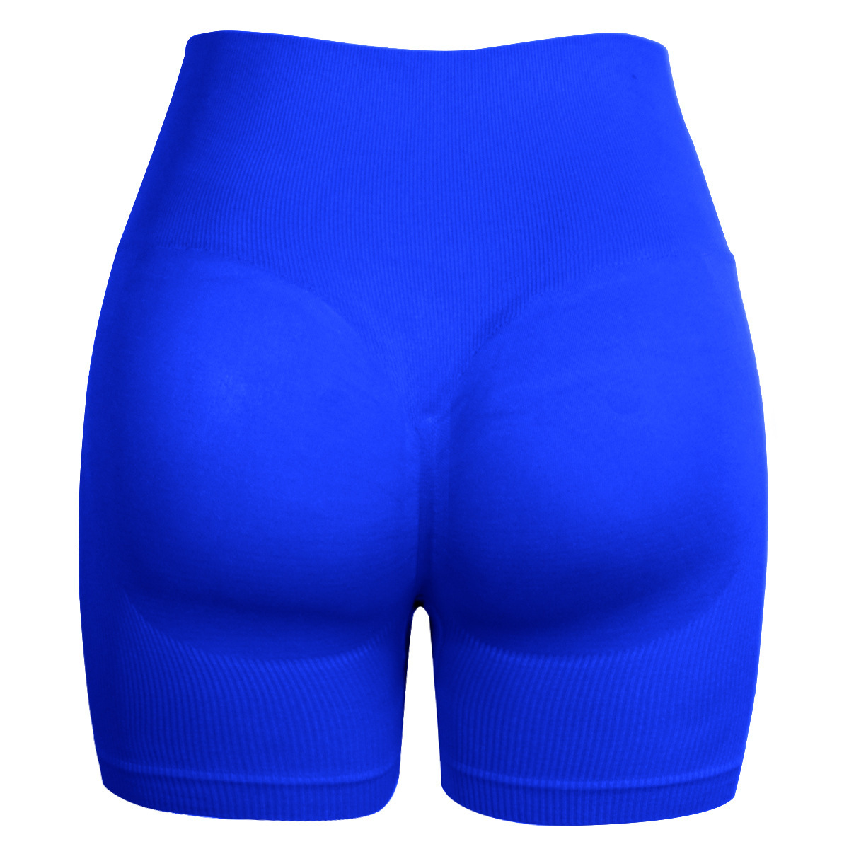 Cross-border seamless threaded peach shorts, hip-lifting yoga capri pants, super elastic slimming sports running fitness pants for women pic 26