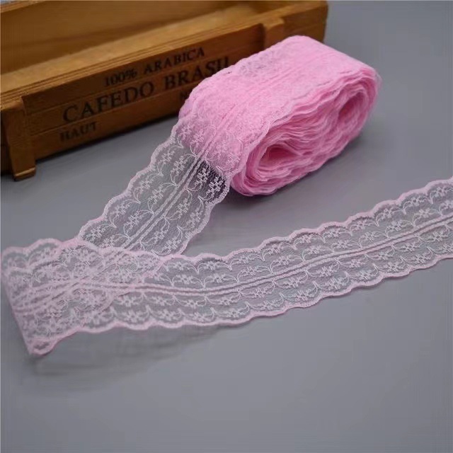 【40 Colors 】 Double-sided non-elastic lace trim, DIY clothing, curtains, sofa sewing, lace trim accessories, 4.5CM pic 17