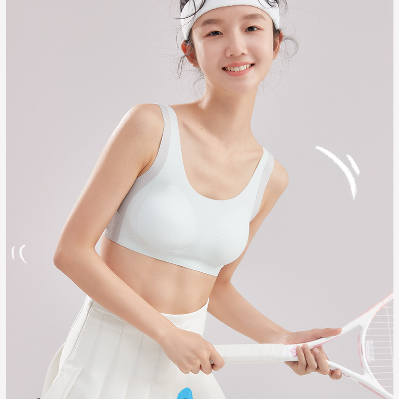 二阶段少女文胸青少年初中生运动内衣2025新款13岁女大童A类背心详情10