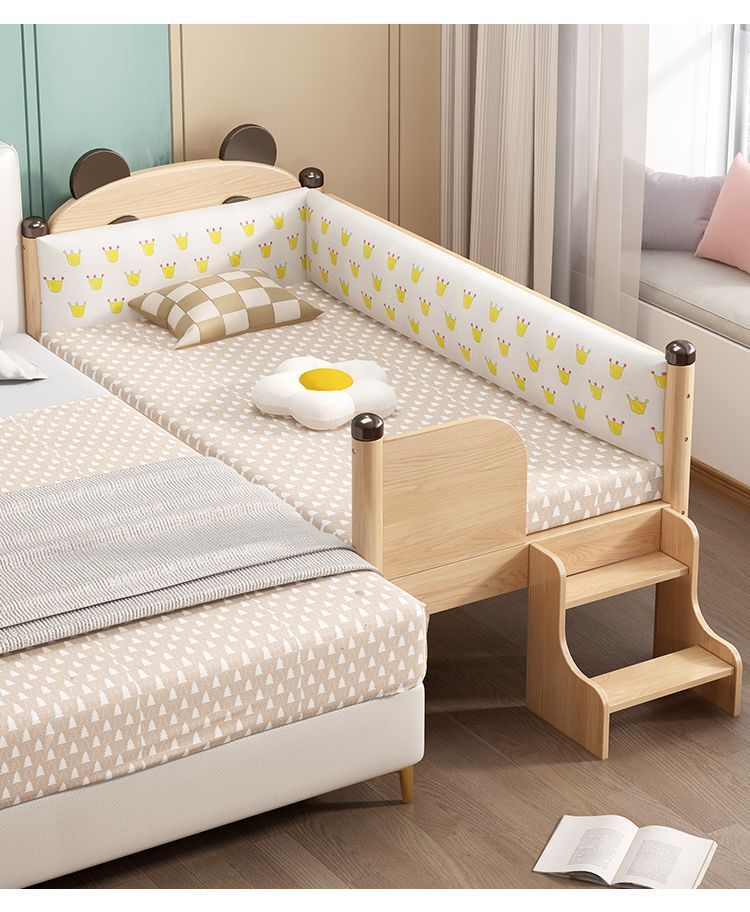 拼接床儿童床拼接床加宽床边加宽拼床小床加宽拼接床儿童拼接床木详情25