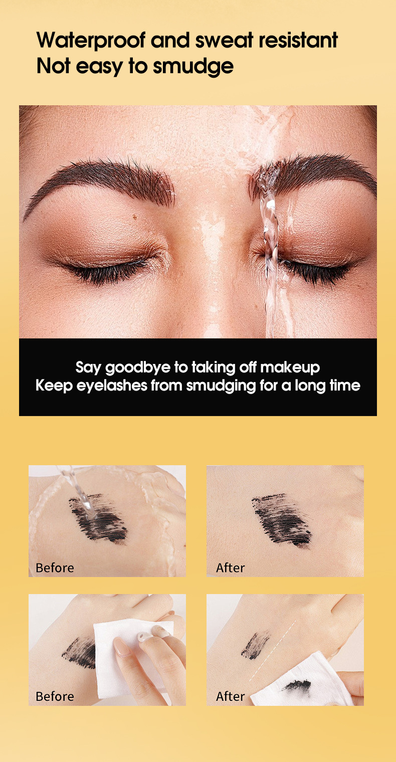 【 Cross-border Exclusive 】MEIDIAN Mascara Wholesale: Long, Curly, Thick, Waterproof and Sweat-proof Mascara pic 12