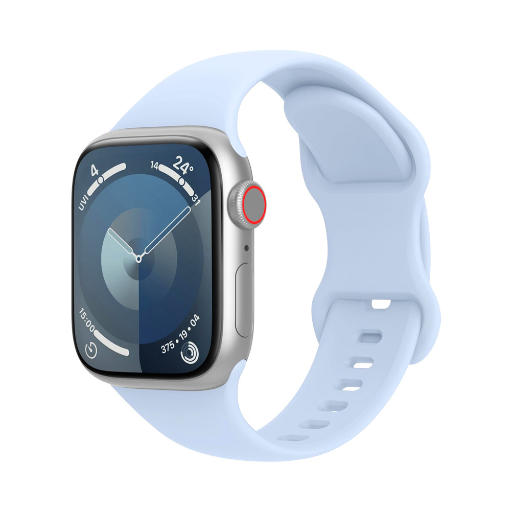 适用apple watch 10硅胶表带iWatch9表带苹果手表ultra 2蝴蝶表带详情29